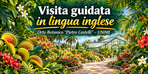 Ortobotanico: visita guidata in lingua inglese